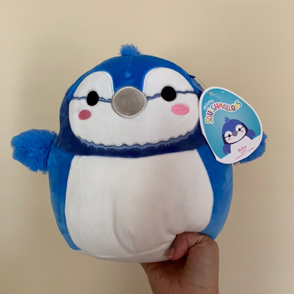 BABS THE BLUEJAY 8INCH SQUISHMALLOW